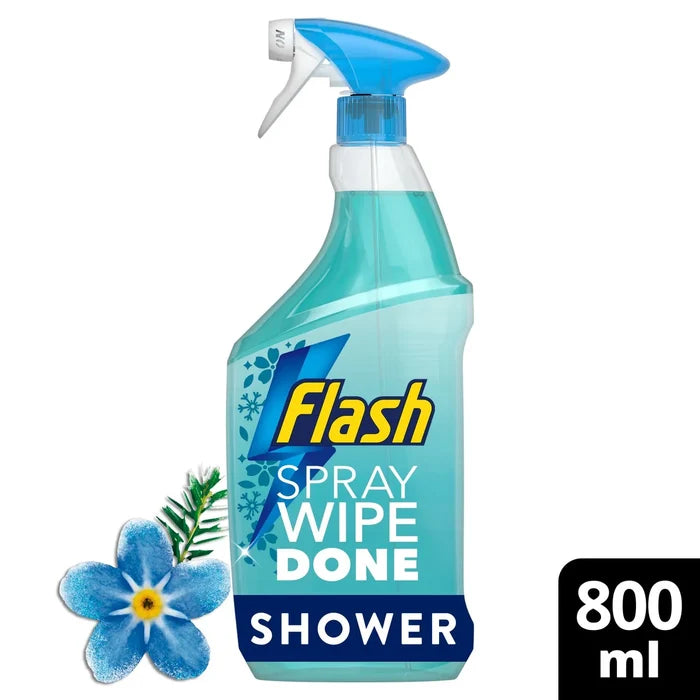 Flash Wipe Done Shower Spray Alpine Fresh 800ml