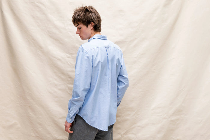 Frances Blue Western Oxford