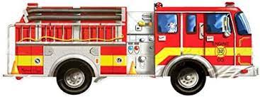 Giant Firetruck Floor Puzzle