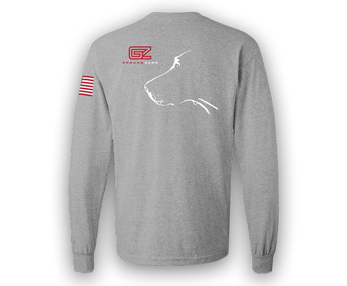 Ground Zero Grey Long Sleeve Shirt