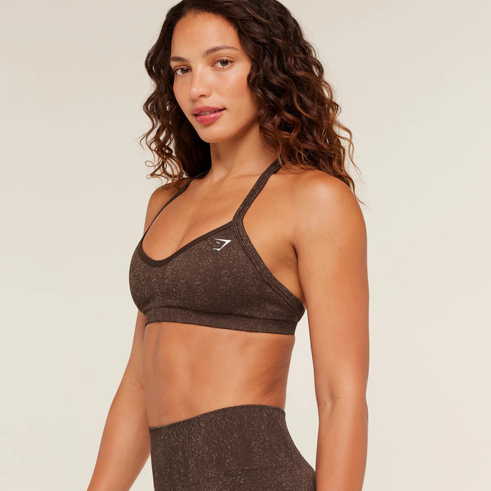 GS - Adapt Fleck Sports Bra - Archive Brown/Lifestyle Brown