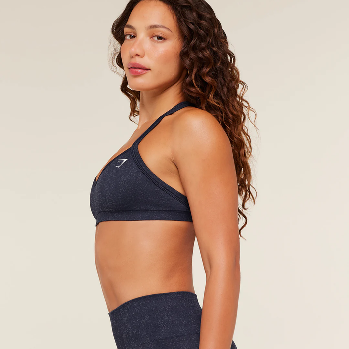 GS - Adapt Fleck Sports Bra - Heavy Blue/Iron Blue