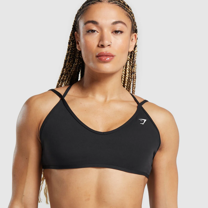 GS - Back Gains Sports Bra - Black
