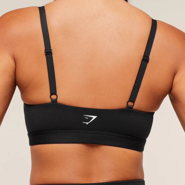 GS - Balcony Peekaboo Sports Bra - Black