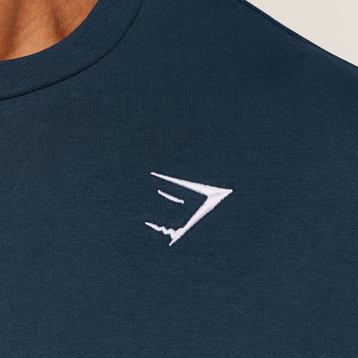 GS - Crest Oversized T-Shirt - GS Navy