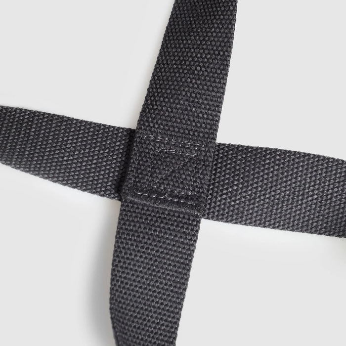 GS - Figure 8 Lifting Straps - Onyx Grey - One Size