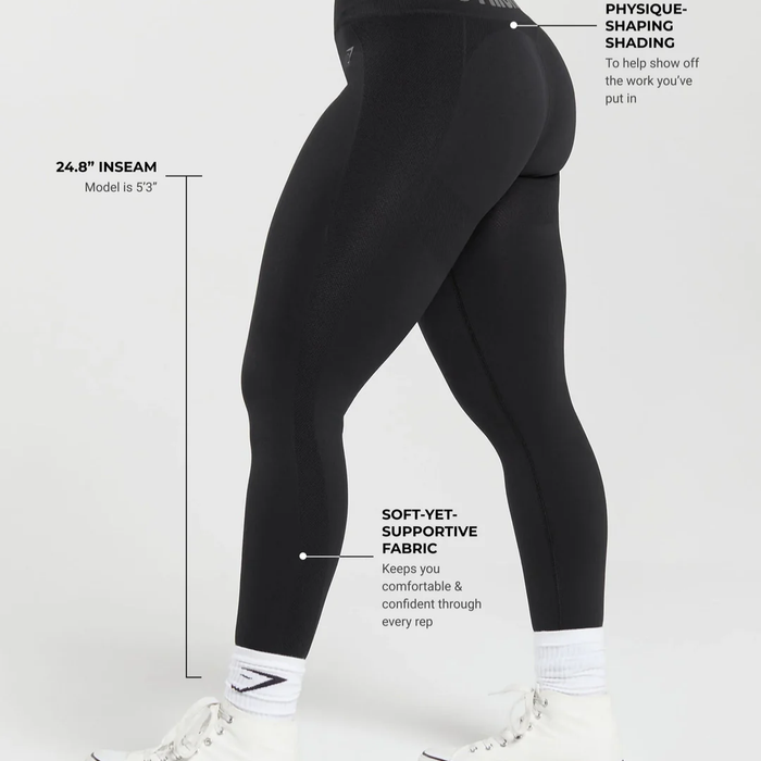 GS - Flex High Waisted Leggings - Black