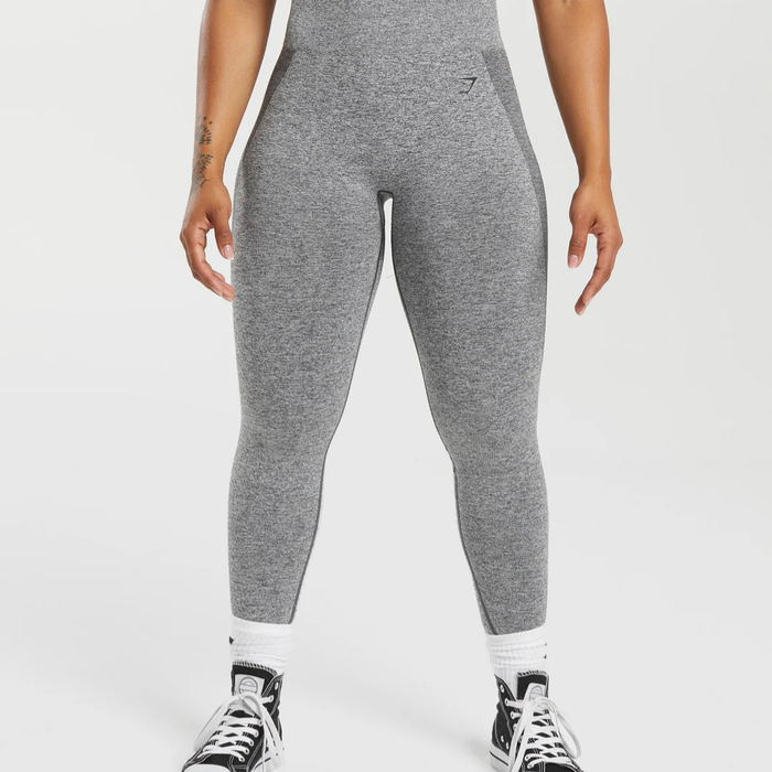 GS - Flex High Waisted Leggings - Charcoal Marl