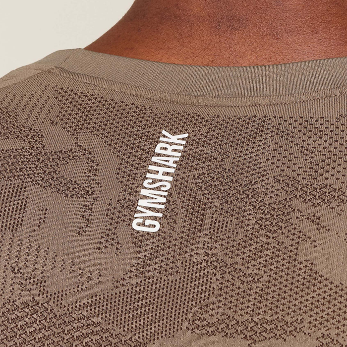 GS - Geo Seamless T-Shirt - Lifestyle Brown / Archive Brown