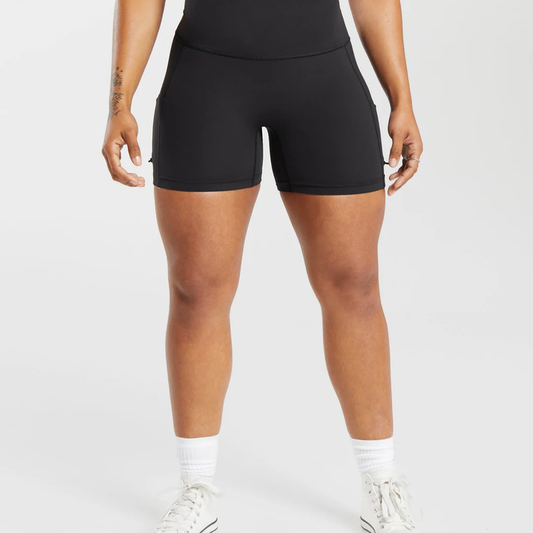 GS - Legacy Logo Tight Shorts - Black