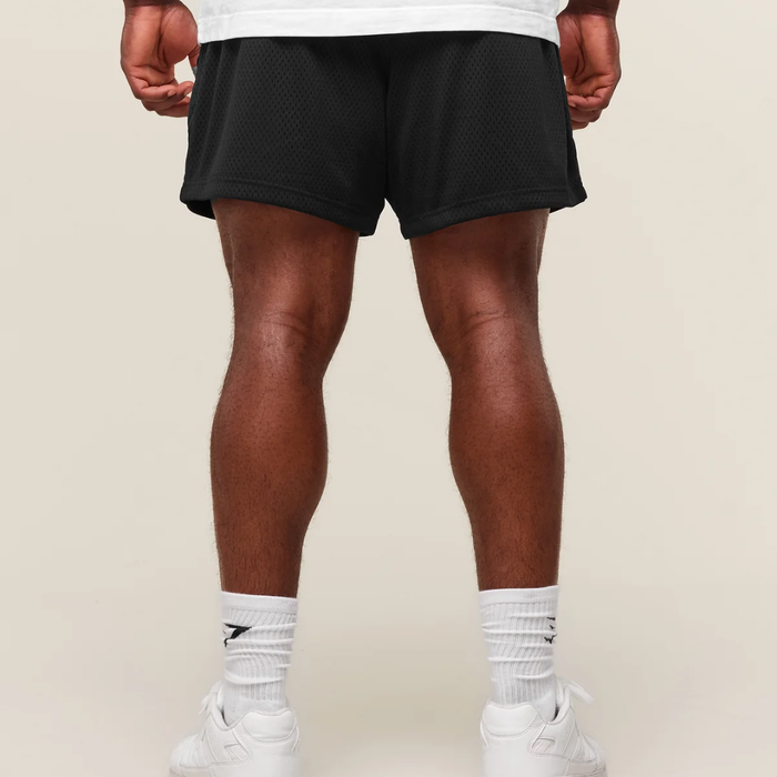 GS - Lifting Mesh 5" Shorts - Black