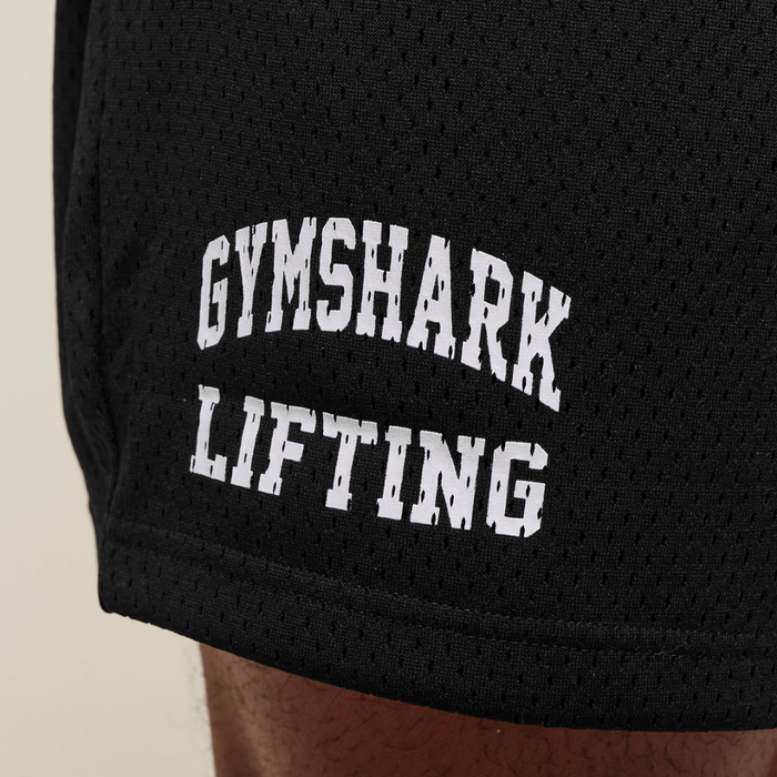 GS - Lifting Mesh 5" Shorts - Black