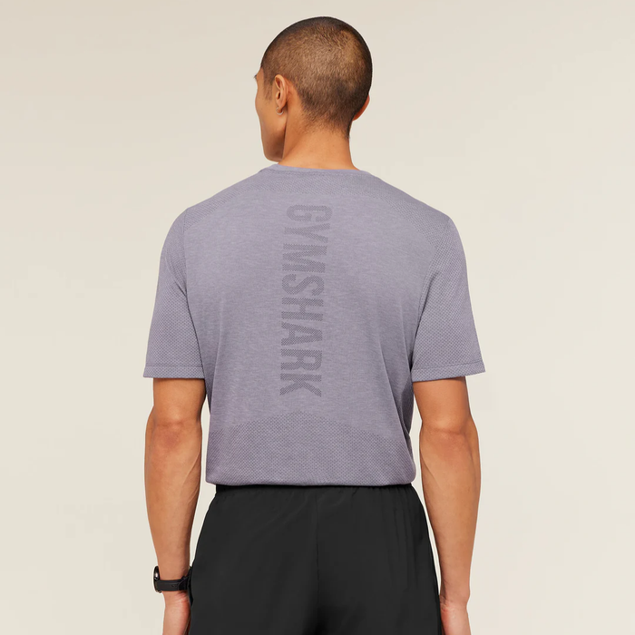 GS - Lightweight Seamless T-Shirt - GS Fog Purple/ Marl