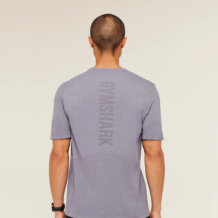 GS - Lightweight Seamless T-Shirt - GS Fog Purple/ Marl