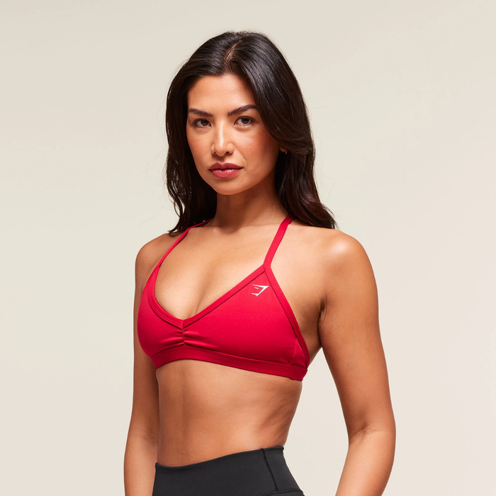 GS - Minimal Sports Bra - Carmine Red - Size S