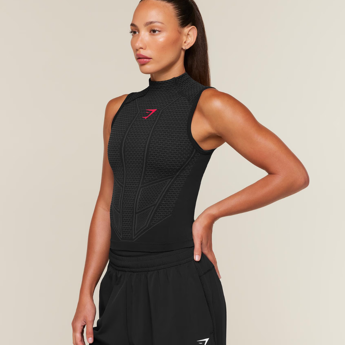 GS - Onyx V1 Tank - Black/Onyx Grey/Carmine Red