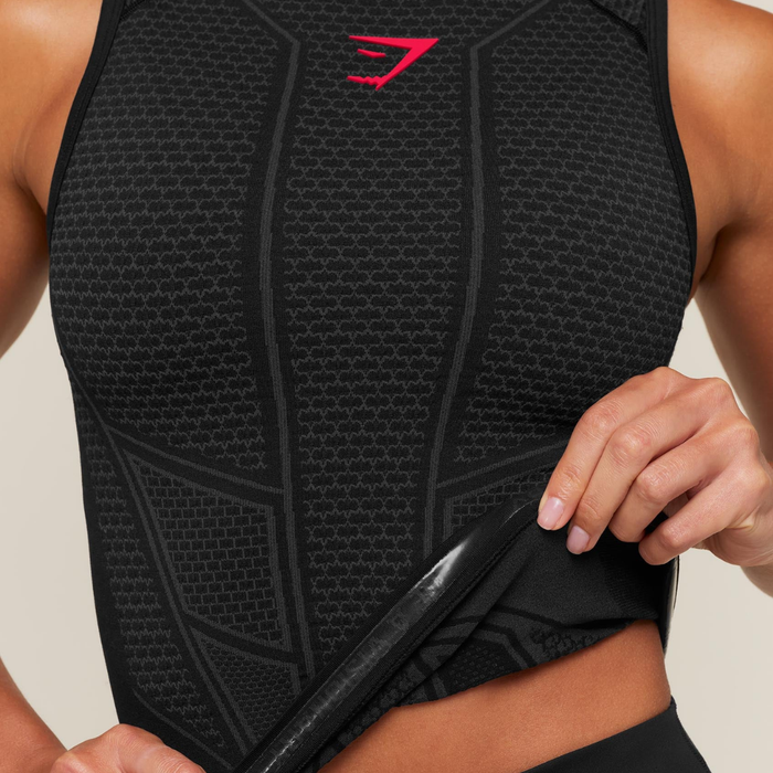 GS - Onyx V1 Tank - Black/Onyx Grey/Carmine Red