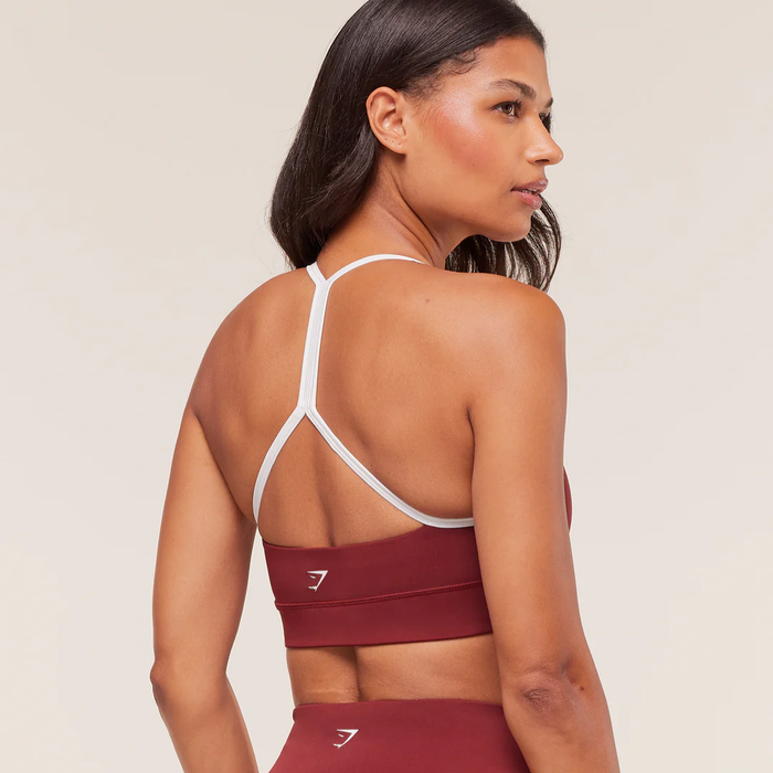 GS - Piping Sports Bra - Sets Red/Carmine Red/Soft White