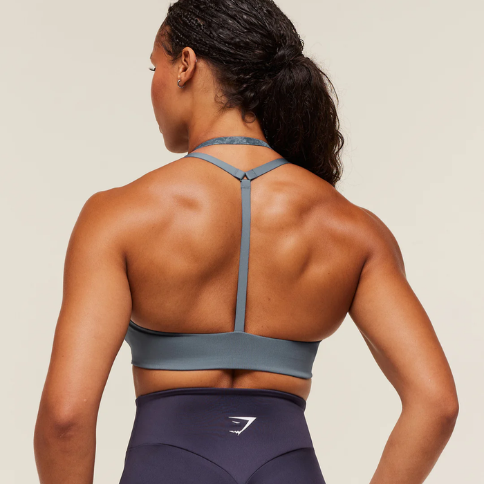 GS - Reps T Back Sports Bra - Iron Blue/Pantone Midnight Navy