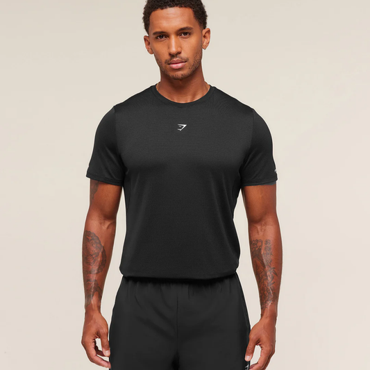 GS - Running T-Shirt - Black