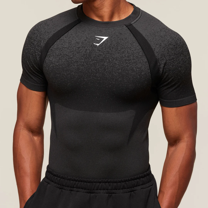 GS - Shadow Seamless T Shirt - Black