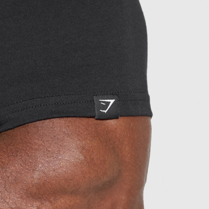 GS - T-Shirt 2 Pack - Black/Light Grey Marl