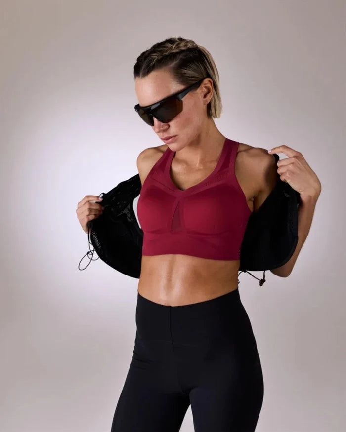 HASTKO | Sports Bra | N°39 | Tuscany Bordeaux