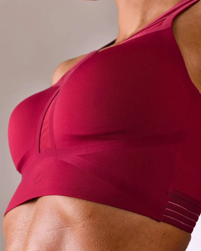 HASTKO | Sports Bra | N°39 | Tuscany Bordeaux