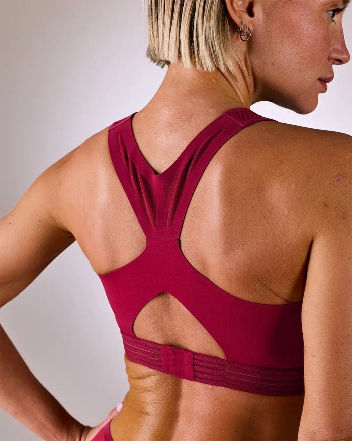 HASTKO | Sports Bra | N°39 | Tuscany Bordeaux
