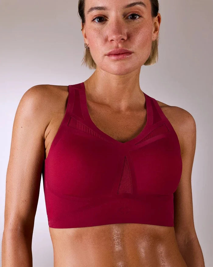 HASTKO | Sports Bra | N°39 | Tuscany Bordeaux