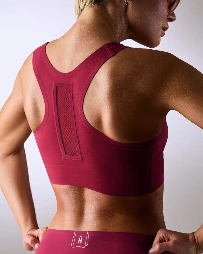 HASTKO | Sports Bra | N°42 | Tuscany Bordeaux