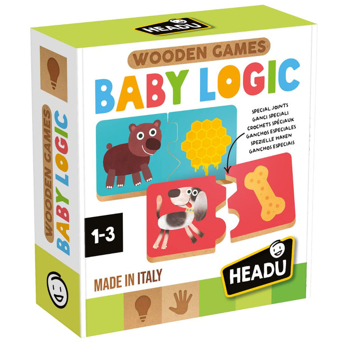 Headu® Wooden game Baby Logic