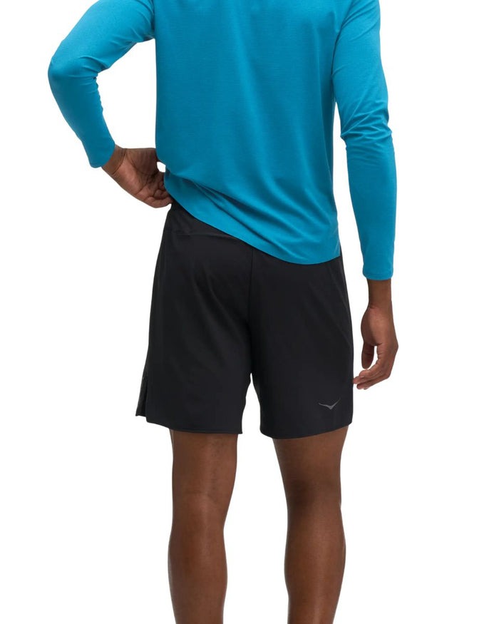 Hoka | 2-in-1 Glide Run Short | Black | Heren