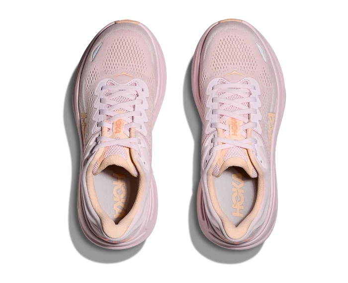 Hoka | Bondi 9 | Lilac Cream / Tangerine Glow | Dames