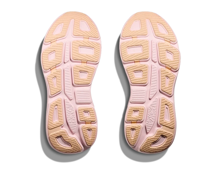 Hoka | Bondi 9 | Lilac Cream / Tangerine Glow | Dames