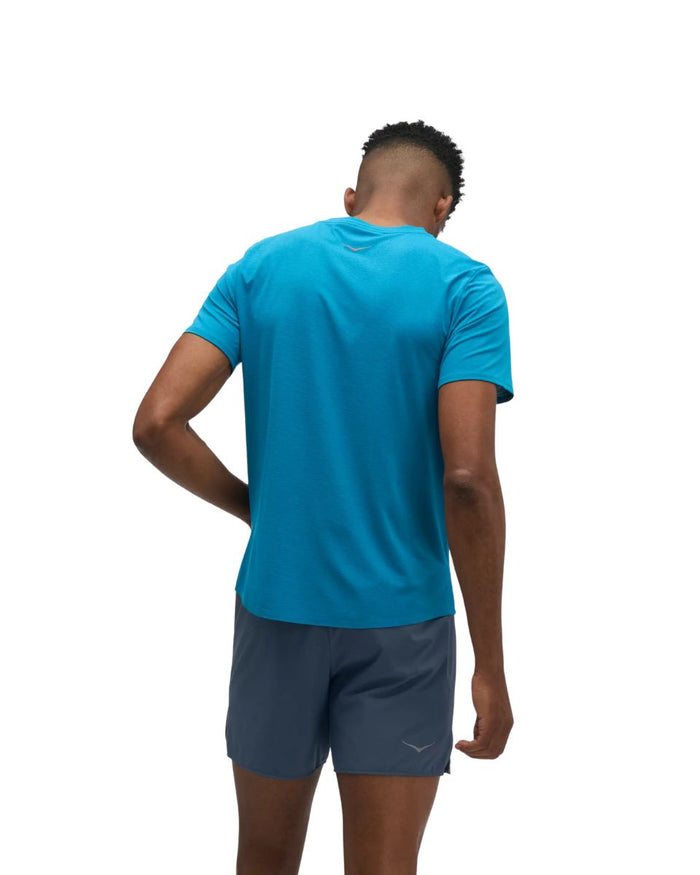 Hoka | EveryRun T-Shirt | Night Glow Blue | Heren