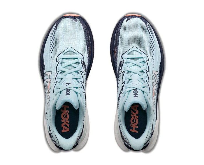Hoka | Mach X3 | Glimmering Blue / Varsity Navy | Dames