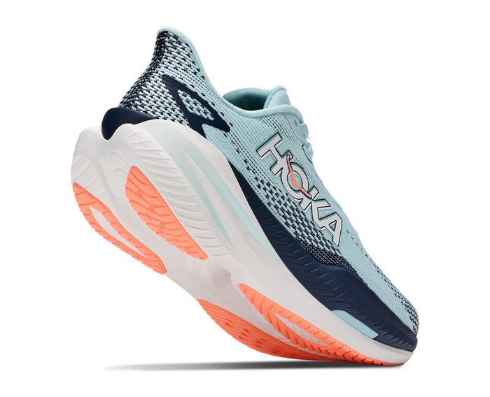 Hoka | Mach X3 | Glimmering Blue / Varsity Navy | Dames