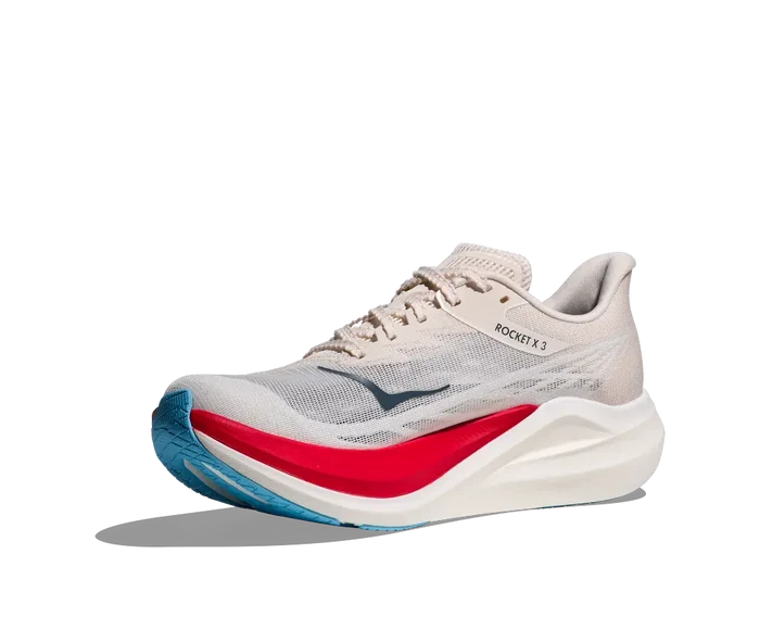 Hoka | Rocket X 3 | Alabaster / Frost | Unisex