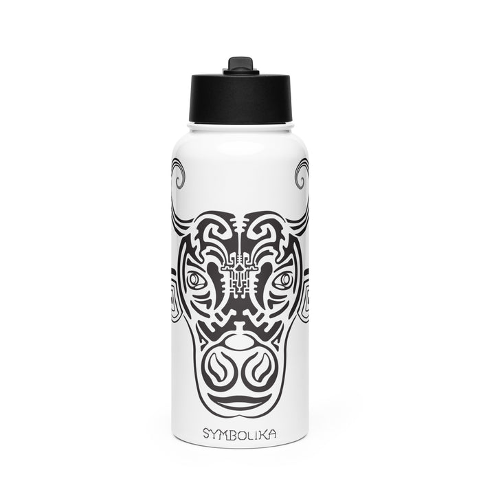 Holy Cow Water Bottle — visionary art by Symbolika