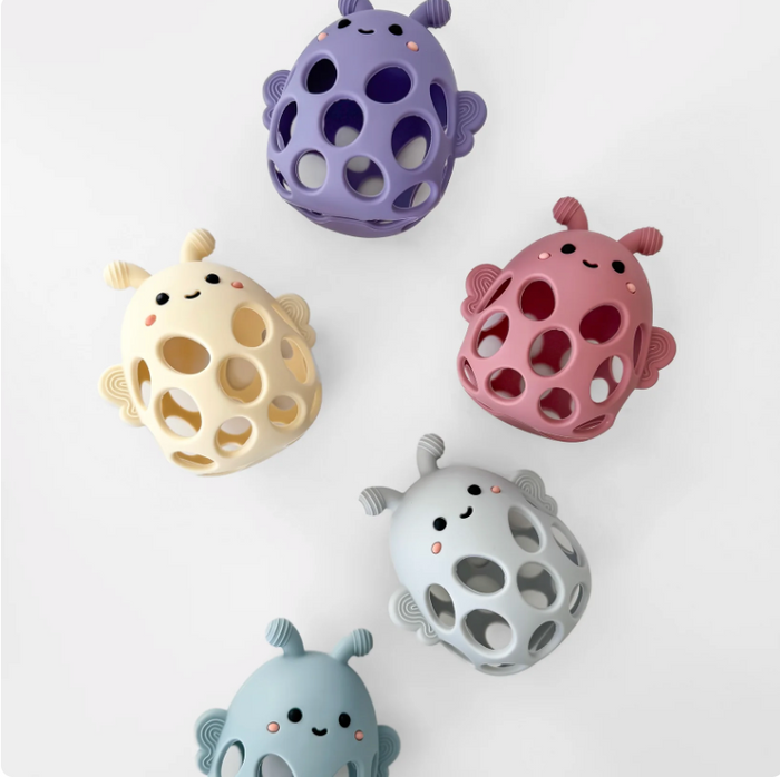 Honey Bee Teether - Lilac