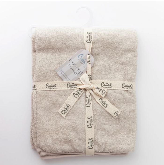 Hooded Bath Towel - Linen