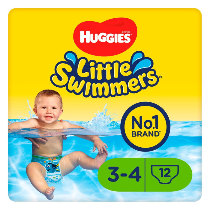 Huggies Little Swimmers 12 Swim Pants Size 3-4, 7-15kg