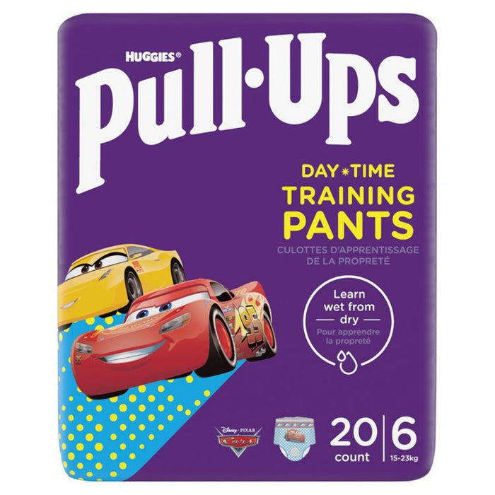 Huggies Pull Ups Trainers Day Boy Size 6 Nappy Pants 15-23kg 20 per pack