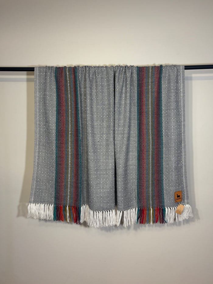 Gray Multi-Colored Inca