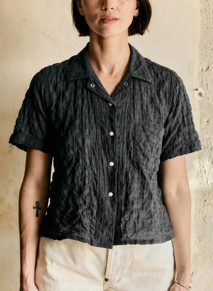 i+w x richter goods dobby woven pearl snap