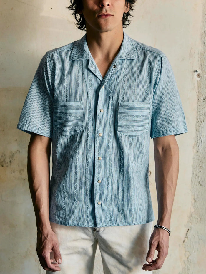 i+w x richter goods hanten weave pearl snap