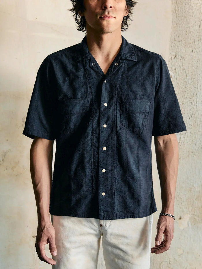 i+w x richter goods tonal striped pearl snap