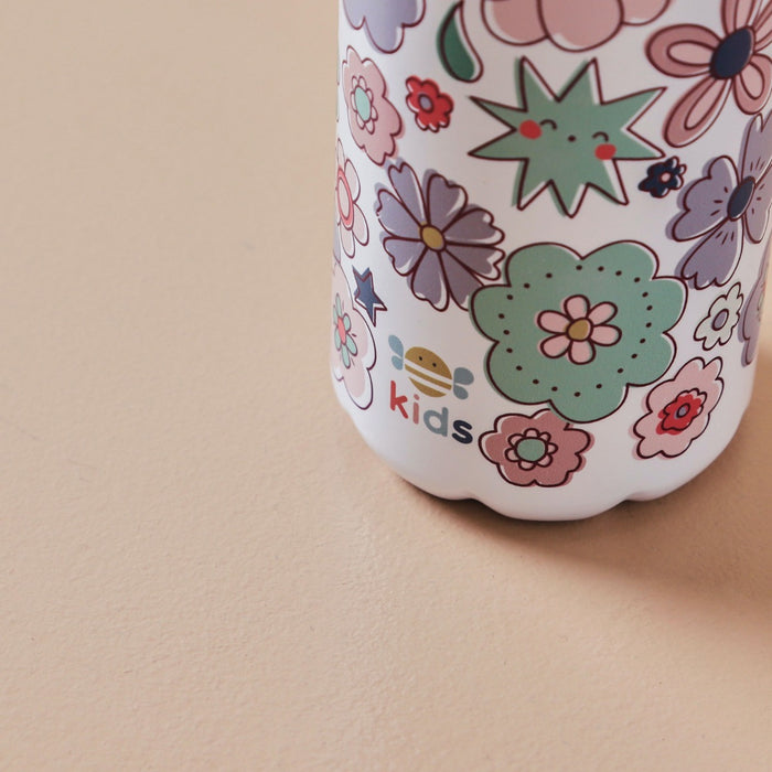 Just Bee Kids Retro Floral Water Bottle
