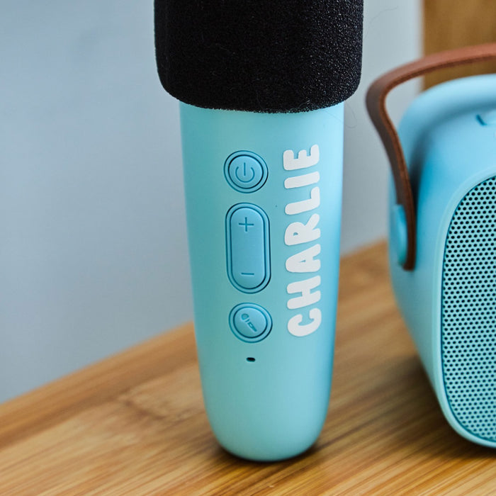 Lalarma Blue Karaoke Set with Microphone